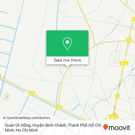 Quán Út Hồng, Huyện Bình Chánh, Thành Phố Hồ Chí Minh map