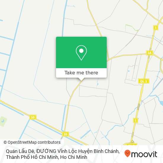 Quán Lẩu Dê, ĐƯỜNG Vĩnh Lộc Huyện Bình Chánh, Thành Phố Hồ Chí Minh map