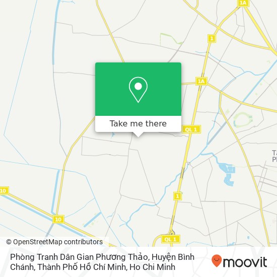 Phòng Tranh Dân Gian Phương Thảo, Huyện Bình Chánh, Thành Phố Hồ Chí Minh map