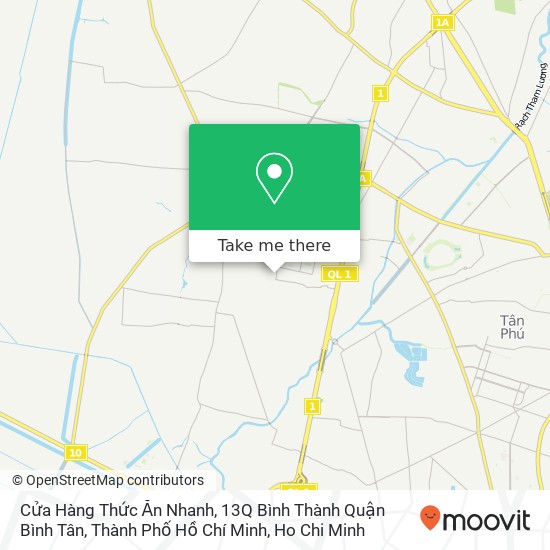 Cửa Hàng Thức Ăn Nhanh, 13Q Bình Thành Quận Bình Tân, Thành Phố Hồ Chí Minh map
