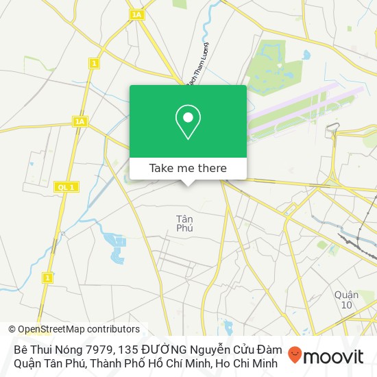 Bê Thui Nóng 7979, 135 ĐƯỜNG Nguyễn Cửu Đàm Quận Tân Phú, Thành Phố Hồ Chí Minh map