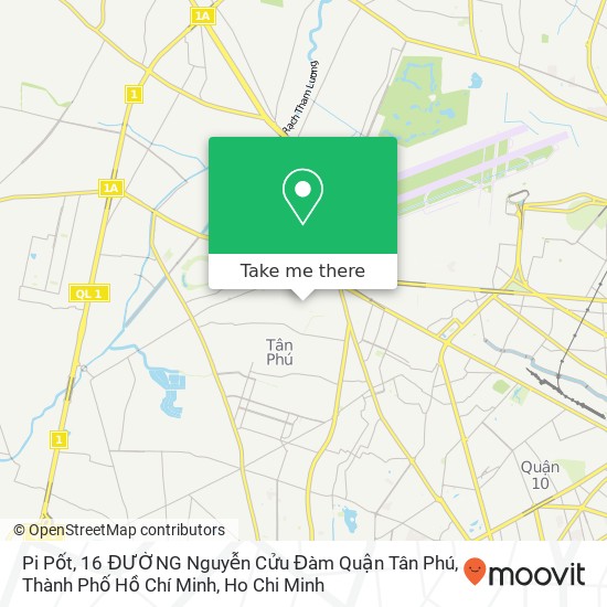 Pi Pốt, 16 ĐƯỜNG Nguyễn Cửu Đàm Quận Tân Phú, Thành Phố Hồ Chí Minh map