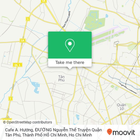 Cafe A. Hương, ĐƯỜNG Nguyễn Thế Truyện Quận Tân Phú, Thành Phố Hồ Chí Minh map