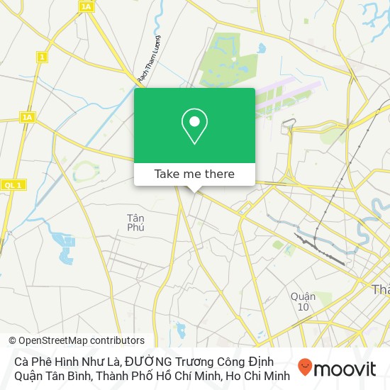 Cà Phê Hình Như Là, ĐƯỜNG Trương Công Định Quận Tân Bình, Thành Phố Hồ Chí Minh map