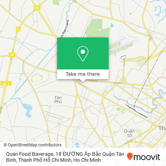 Quán Food Baverage, 18 ĐƯỜNG Ấp Bắc Quận Tân Bình, Thành Phố Hồ Chí Minh map