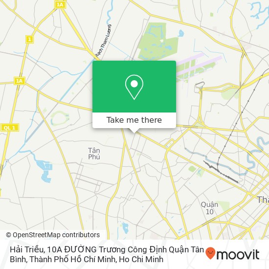 Hải Triều, 10A ĐƯỜNG Trương Công Định Quận Tân Bình, Thành Phố Hồ Chí Minh map