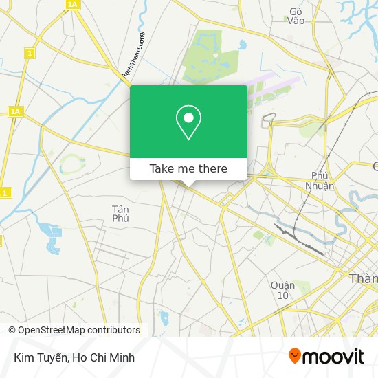 Kim Tuyến map