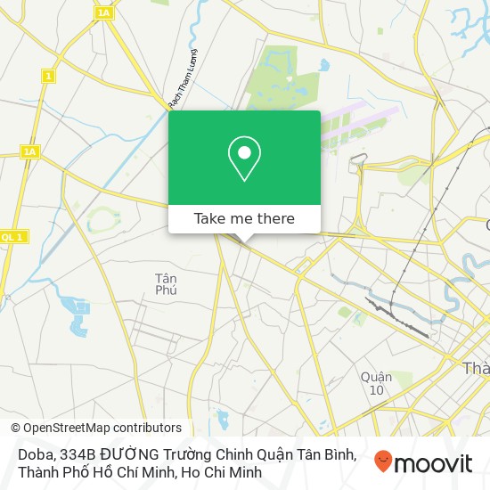 Doba, 334B ĐƯỜNG Trường Chinh Quận Tân Bình, Thành Phố Hồ Chí Minh map