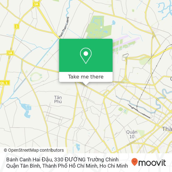 Bánh Canh Hai Đậu, 330 ĐƯỜNG Trường Chinh Quận Tân Bình, Thành Phố Hồ Chí Minh map