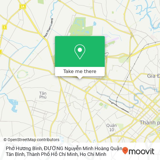 Phở Hương Bình, ĐƯỜNG Nguyễn Minh Hoàng Quận Tân Bình, Thành Phố Hồ Chí Minh map