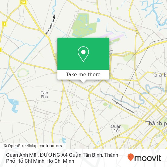 Quán Anh Mãi, ĐƯỜNG A4 Quận Tân Bình, Thành Phố Hồ Chí Minh map