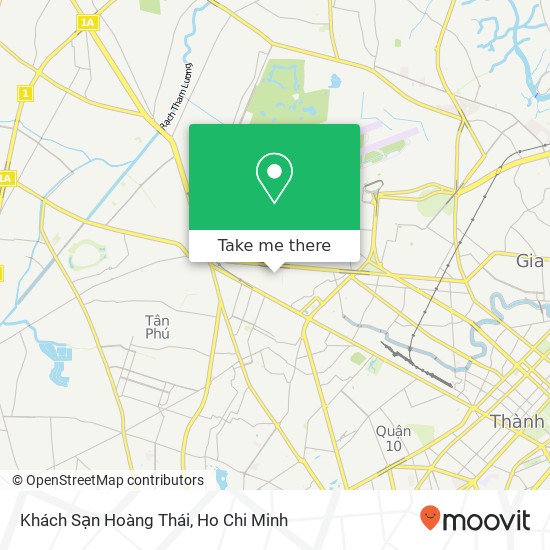 Khách Sạn Hoàng Thái map