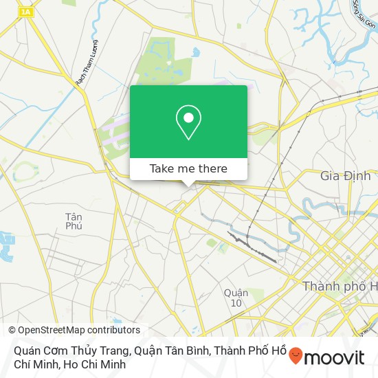 Quán Cơm Thủy Trang, Quận Tân Bình, Thành Phố Hồ Chí Minh map
