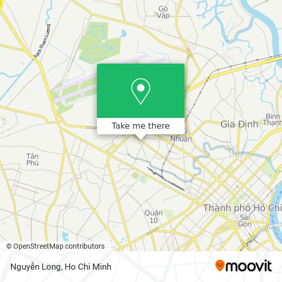 Nguyễn Long map