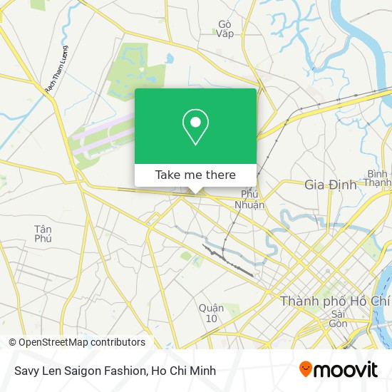 Savy Len Saigon Fashion map