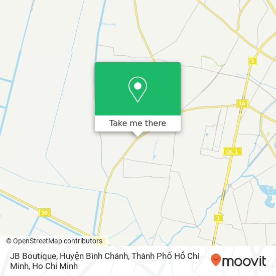JB Boutique, Huyện Bình Chánh, Thành Phố Hồ Chí Minh map