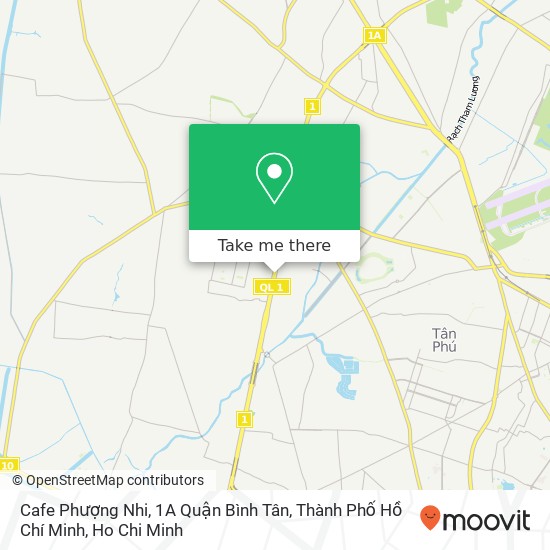 Cafe Phượng Nhi, 1A Quận Bình Tân, Thành Phố Hồ Chí Minh map