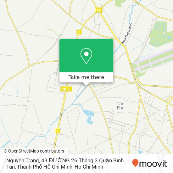Nguyên Trang, 43 ĐƯỜNG 26 Tháng 3 Quận Bình Tân, Thành Phố Hồ Chí Minh map