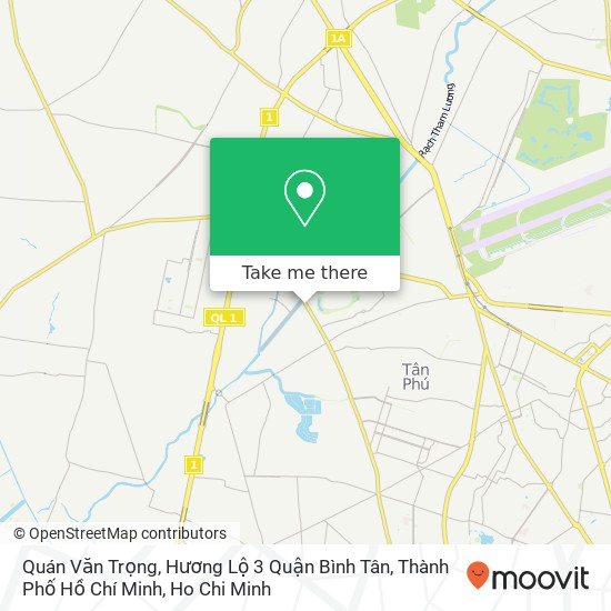 Quán Văn Trọng, Hương Lộ 3 Quận Bình Tân, Thành Phố Hồ Chí Minh map