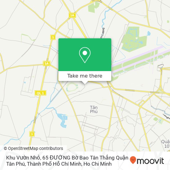 Khu Vườn Nhỏ, 65 ĐƯỜNG Bờ Bao Tân Thắng Quận Tân Phú, Thành Phố Hồ Chí Minh map