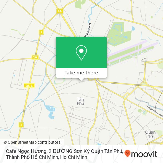 Cafe Ngọc Hương, 2 ĐƯỜNG Sơn Kỳ Quận Tân Phú, Thành Phố Hồ Chí Minh map