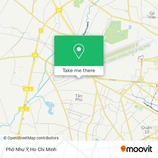 Phở Như Ý map