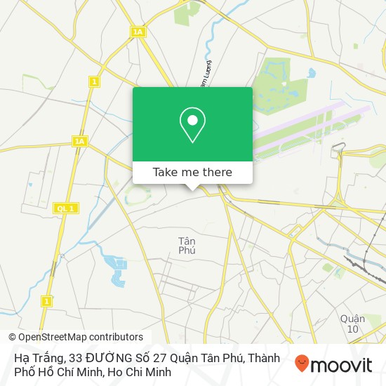 Hạ Trắng, 33 ĐƯỜNG Số 27 Quận Tân Phú, Thành Phố Hồ Chí Minh map