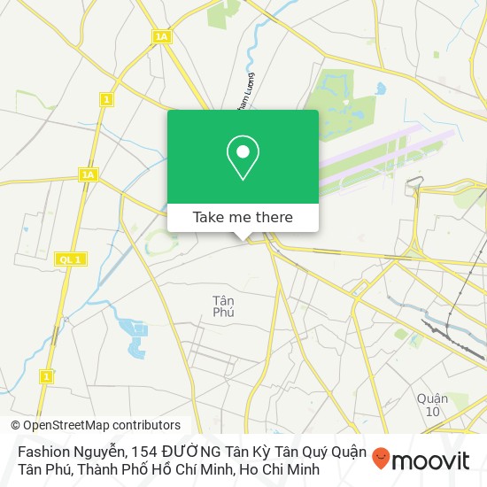 Fashion Nguyễn, 154 ĐƯỜNG Tân Kỳ Tân Quý Quận Tân Phú, Thành Phố Hồ Chí Minh map