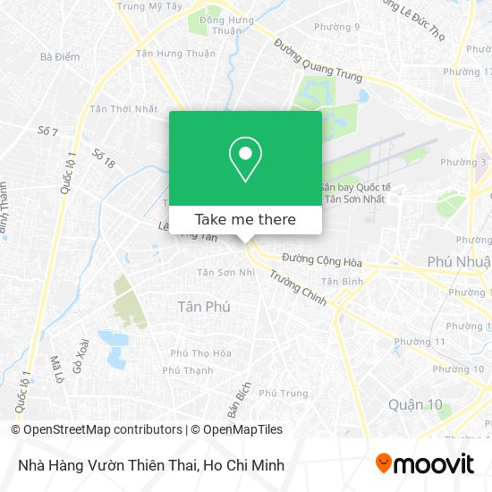 Nhà Hàng Vườn Thiên Thai map