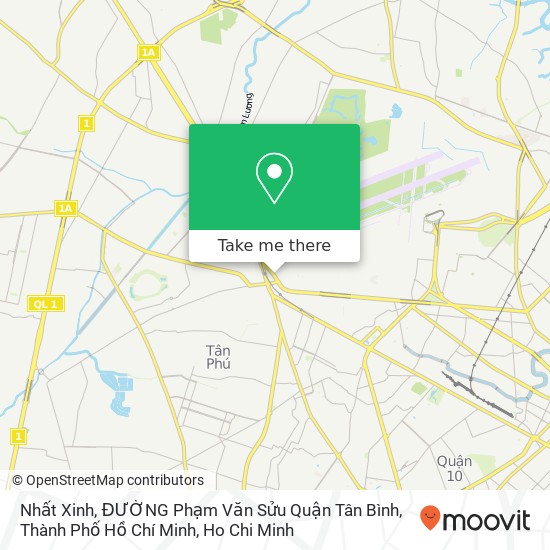 Nhất Xinh, ĐƯỜNG Phạm Văn Sửu Quận Tân Bình, Thành Phố Hồ Chí Minh map