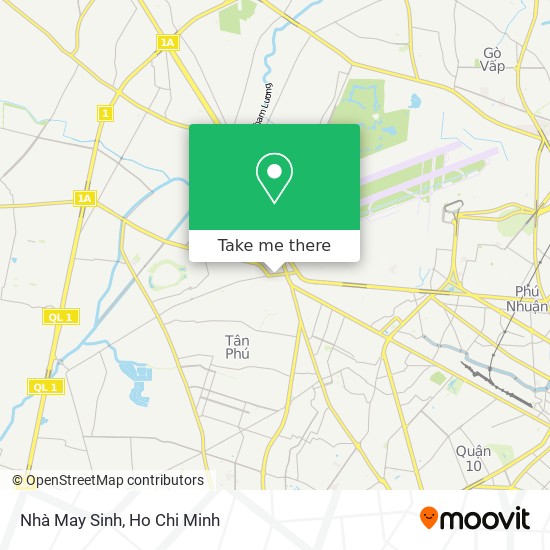 Nhà May Sinh map