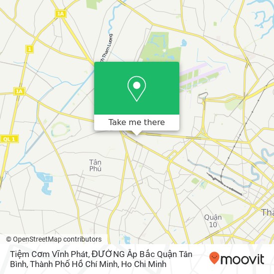 Tiệm Cơm Vĩnh Phát, ĐƯỜNG Ấp Bắc Quận Tân Bình, Thành Phố Hồ Chí Minh map