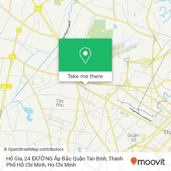 Hồ Gia, 24 ĐƯỜNG Ấp Bắc Quận Tân Bình, Thành Phố Hồ Chí Minh map