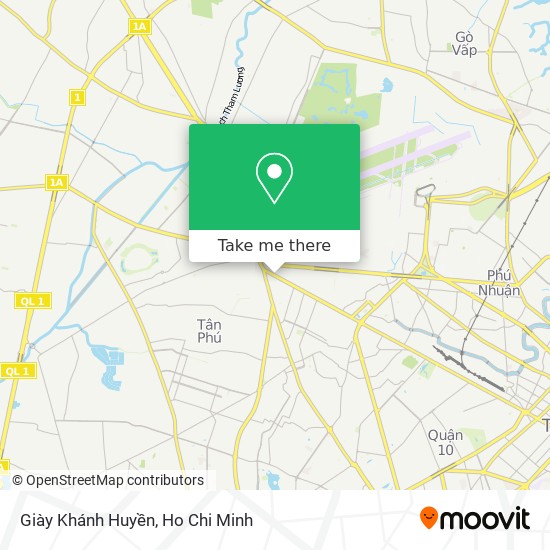 Giày Khánh Huyền map