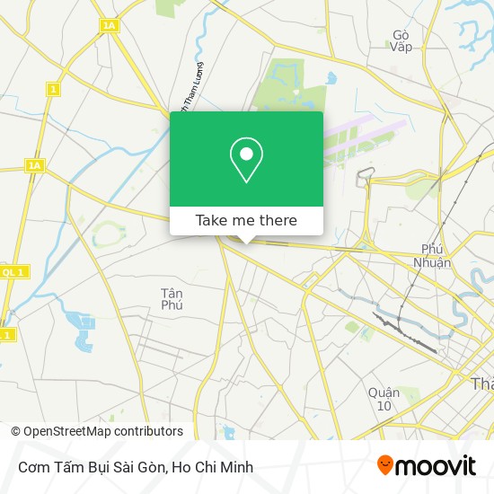 Cơm Tấm Bụi Sài Gòn map