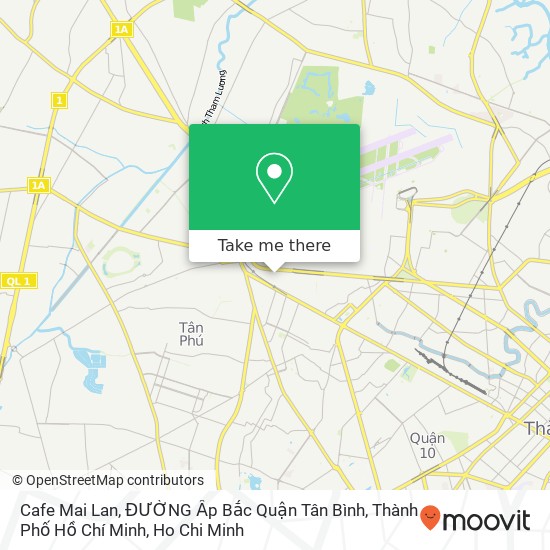 Cafe Mai Lan, ĐƯỜNG Ấp Bắc Quận Tân Bình, Thành Phố Hồ Chí Minh map