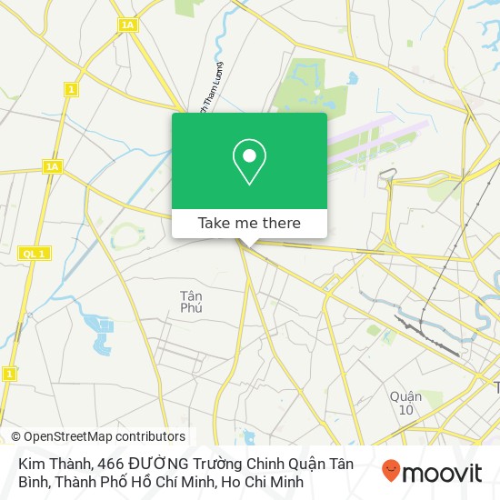 Kim Thành, 466 ĐƯỜNG Trường Chinh Quận Tân Bình, Thành Phố Hồ Chí Minh map