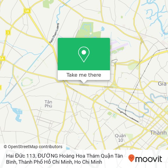 Hai Đức 113, ĐƯỜNG Hoàng Hoa Thám Quận Tân Bình, Thành Phố Hồ Chí Minh map