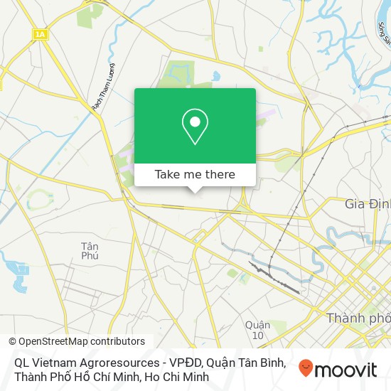 QL Vietnam Agroresources - VPĐD, Quận Tân Bình, Thành Phố Hồ Chí Minh map