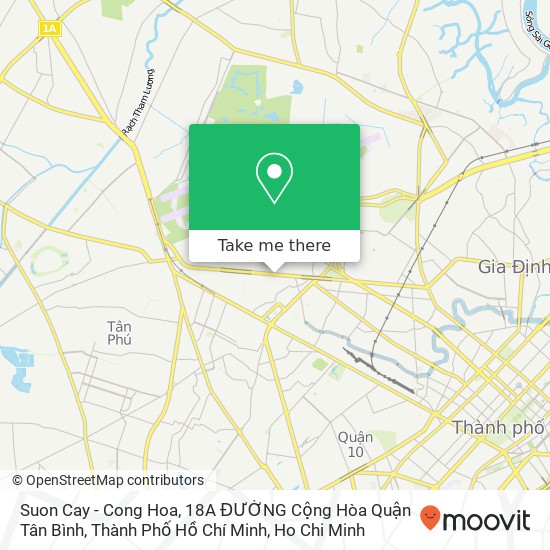 Suon Cay - Cong Hoa, 18A ĐƯỜNG Cộng Hòa Quận Tân Bình, Thành Phố Hồ Chí Minh map