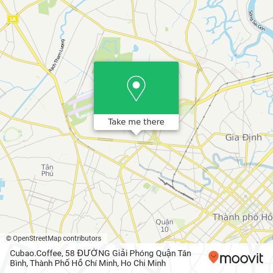 Cubao.Coffee, 58 ĐƯỜNG Giải Phóng Quận Tân Bình, Thành Phố Hồ Chí Minh map
