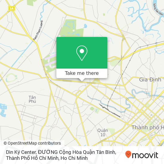 Dìn Ký Center, ĐƯỜNG Cộng Hòa Quận Tân Bình, Thành Phố Hồ Chí Minh map