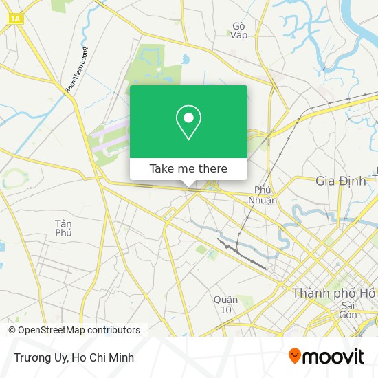 Trương Uy map