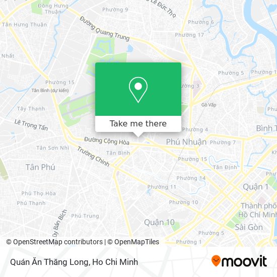 Quán Ăn Thăng Long map