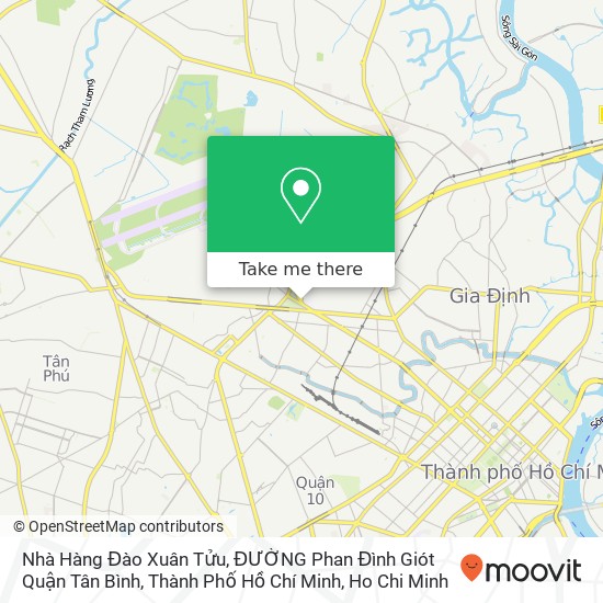 Nhà Hàng Đào Xuân Tửu, ĐƯỜNG Phan Đình Giót Quận Tân Bình, Thành Phố Hồ Chí Minh map