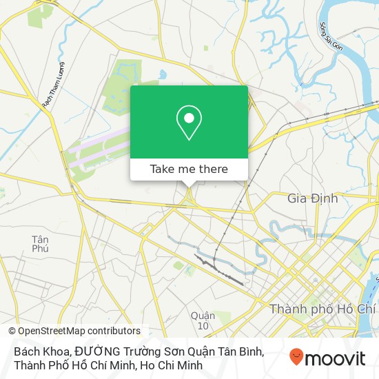 Bách Khoa, ĐƯỜNG Trường Sơn Quận Tân Bình, Thành Phố Hồ Chí Minh map