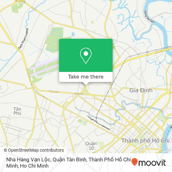 Nhà Hàng Vạn Lộc, Quận Tân Bình, Thành Phố Hồ Chí Minh map