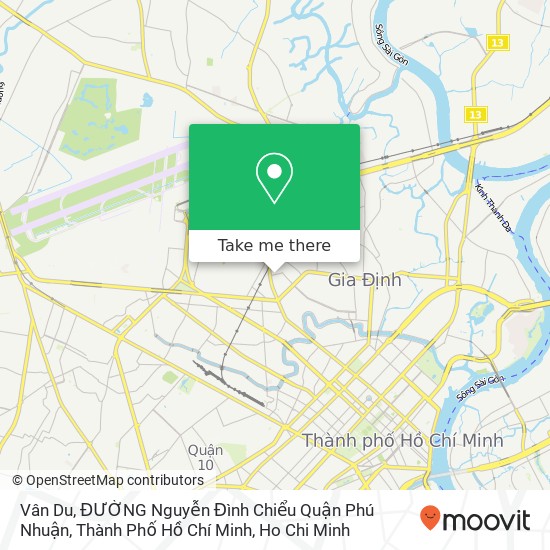 Vân Du, ĐƯỜNG Nguyễn Đình Chiểu Quận Phú Nhuận, Thành Phố Hồ Chí Minh map