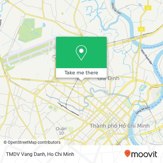 TMDV Vang Danh map