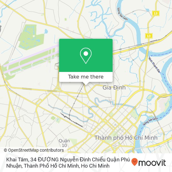 Khai Tâm, 34 ĐƯỜNG Nguyễn Đình Chiểu Quận Phú Nhuận, Thành Phố Hồ Chí Minh map